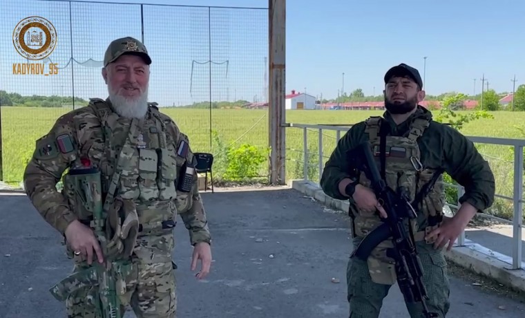 Личный состав батальона "Запад-АХМАТ" приступил к службе по охране границ в Белгородской области