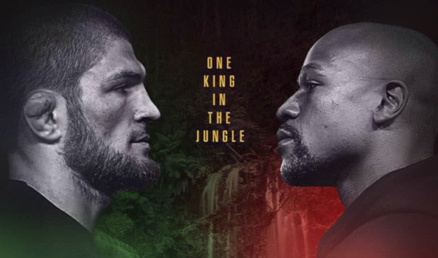 Бой Хабиба Нурмагомедова и Флойда Мейвезера может пройти на «Ахмат-Арене»