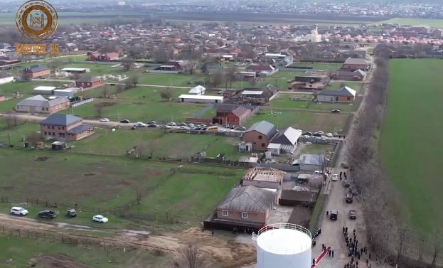 По поручению Главы ЧР в селе Садовое построена водонапорная башня
