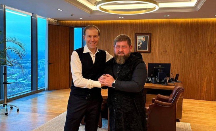 Рамзан Кадыров в рамках рабочей поездки в Москву встретился с Денисом Мантуровым