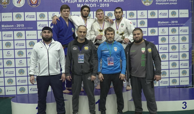 Чеченские дзюдоисты заняли призовые места на турнире в Майкопе