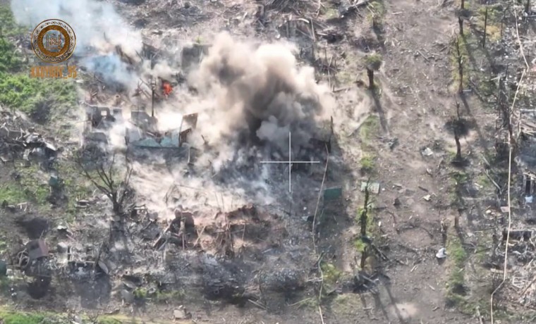 Рамзан Кадыров: На этих кадрах работают артиллерия и дроны спецназа «Ахмат»