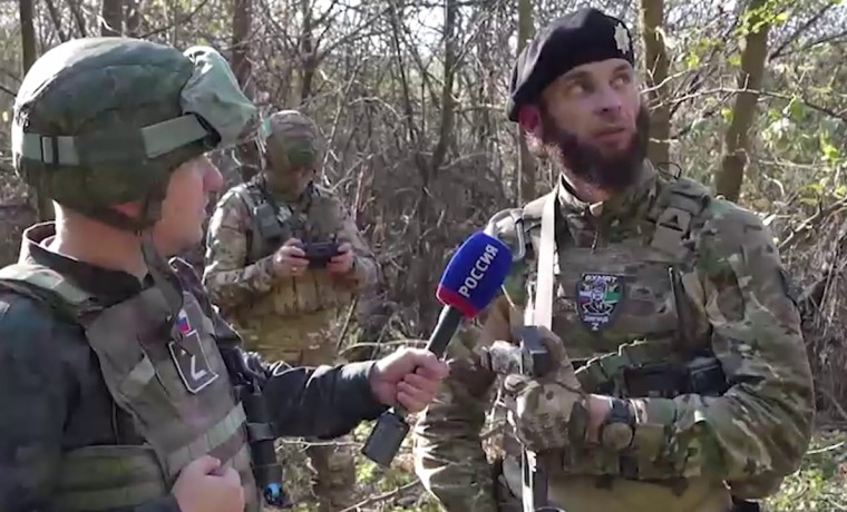 Рамзан Кадыров опубликовал кадры с места проведения СВО