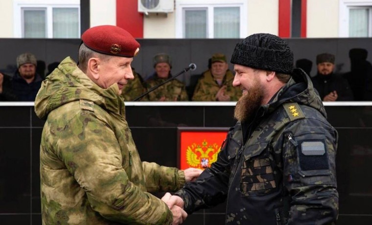 Рамзан Кадыров поздравил с днем рождения Виктора Золотова