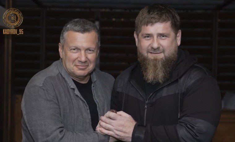 Рамзан Кадыров поздравил с 60-летним юбилеем Владимира Соловьева