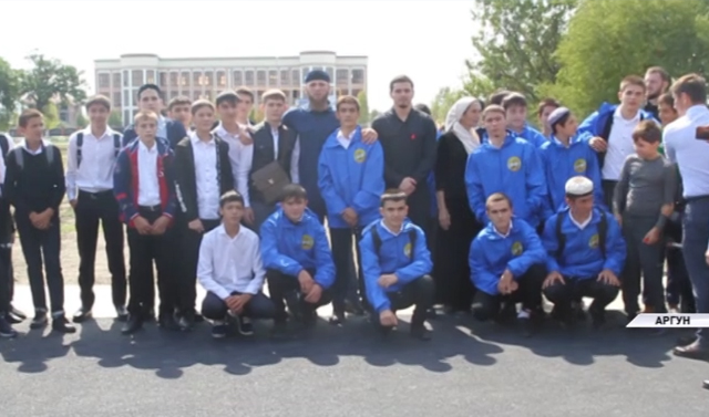 В Аргуне состоялось открытие площадки для стрит-воркаута