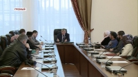 Председатель Парламента ЧР Д. Абдурахманов ответил на вопросы республиканских СМИ
