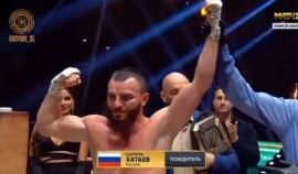 Рамзан Кадыров поздравил с победой бойца РСК «Ахмат» Шамиля Хатаева