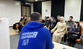 В стенах Технопарка ЧГУ им. А.А. Кадырова прошла встреча с новыми активистами Молодой Гвардии