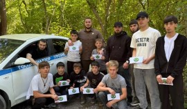 РОФ им. А.-Х. Кадырова отметил активистов, участвующих в благоустройстве Аргуна