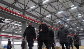 Строительство завода «СТЕКЛОСТРОЙ» в Грозном находится на завершающей стадии