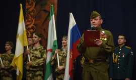 В Грозном росгвардейцы почтили память жертв войны в День памяти и скорби
