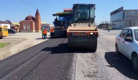 На а/д Шали - Автуры - Курчалой продолжаются ремонтные работы