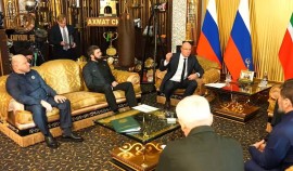 В Грозном состоялась рабочая встреча Рамзана Кадырова с Дмитрием Чернышенко