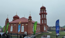 В селе Знаменское состоялось открытие восстановленной мечети им. Шамсудина Хасанова