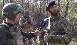 Рамзан Кадыров опубликовал кадры с места проведения СВО