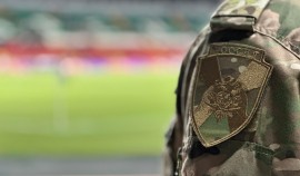 В Грозном Росгвардия обеспечила правопорядок на футбольном матче «Ахмат»-«ЦСКА Москва»| грозный, чгтрк