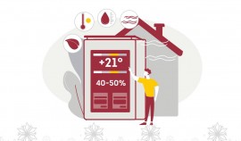 Роспотребнадзор информирует, какой микроклимат должен быть зимой и как его обеспечить