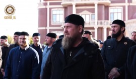 Рамзан Кадыров посетил религиозное мероприятие, посвященное памяти Марьям Делимхановой