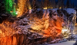 Карельская «Рускеала»: как бывшие мраморные каменоломни превратились в туристическую жемчужину