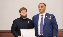 Ахмат Кадыров отмечен Благодарностью Председателя Совета Федерации Федерального Собрания РФ