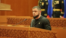 Делегация ЧР приняла участие в церемонии вступления Фёдора Щукина в должность Главы Дагестана