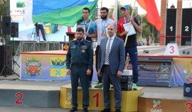Шамхан Кубаев победил в Чемпионате чрезвычайного ведомства РФ по пожарно-спасательному спорту