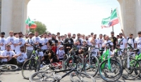 Велопробег, посвященный Дню России, прошел в Чечне