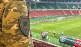 Матч «Ахмат» — «Крылья Советов» в Грозном прошел без нарушений общественного порядка| грозный, чгтрк