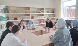 В селе Чечен-Аул прошел патриотический час, посвященный городу воинской славы