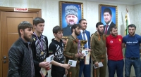 Президент Федерации кикбоксинга ЧР встретился с победителями и призерами чемпионата и первенства РФ