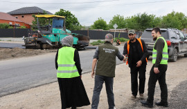 Общественники Чеченской Республики проинспектировали объект ремонта — объезд города Ойсхара