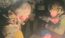 В районе Новомихайловки ДНР бойцы из ЧР овладели вражескими позициями