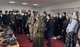 В ОМОН «АХМАТ-1» Росгвардии прошёл день открытых дверей