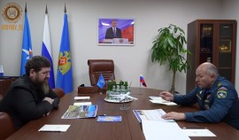Рамзан Кадыров в рамках рабочей поездки в Москву встретился с Александром Куренковым
