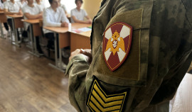 Курсанты из Новосибирска рассказали грозненским кадетам о службе в Росгвардии