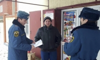 Пожарные провели профилактические рейды в населенных пунктах Чечни