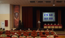 В грозненском соединении Росгвардии состоялась лекция по профилактике финансового мошенничества