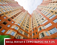 Ввод жилья в СКФО вырос на 9,2%