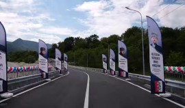 В Веденском районе открыли капитально отремонтированный мост через реку Тенек