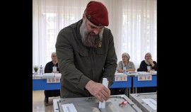 Командиры подразделений Росгвардии Чеченской Республики приняли участие в едином дне голосования