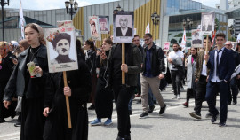 В Грозном прошла всероссийская акция «Бессмертный полк»