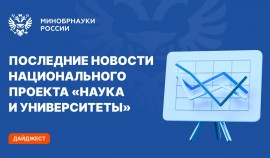 Рассказываем о самых интересных событиях нацпроекта «Наука и университеты»