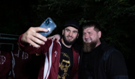 Рамзан Кадыров встретился с чеченским боксёром Артуром Бетербиевым