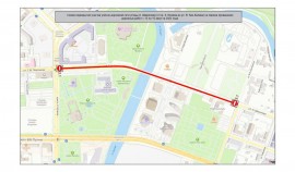 Мэрия Грозного предупреждает об ограничении движения по улице А.Шерипова