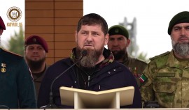 Глава ЧР принял участие в церемонии вручения Боевого знамени 141-му моторизованному полку («Север»)