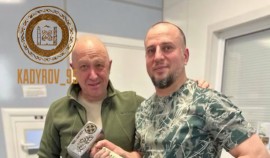 Евгений Пригожин навестил в клинике Апты Алаудинова