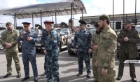 В Центарое представили нового командира Учебно-тренировочного Центра СОБР «Терек» УФСВНГ РФ по ЧР
