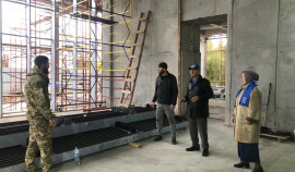 В Ачхой-Мартановском районе строится новая современная районная больница