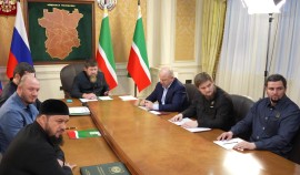 Рамзан Кадыров принял участие во встрече Владимира Путина с главами регионов